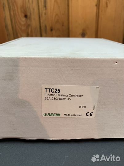 Симисторный регулятор температуры Regin TTC 25