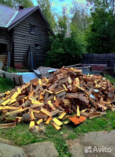 Дрова качественные от 1 куба любых пород древесины
