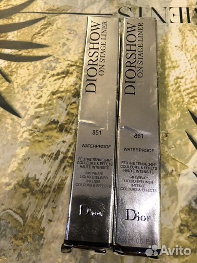 Dior подводки фломастеры для глаз