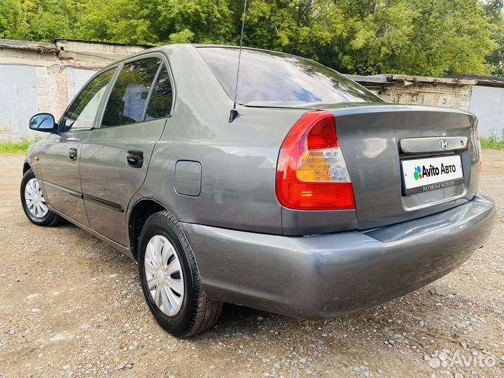 Hyundai Accent 1.5 МТ, 2008, 168 000 км