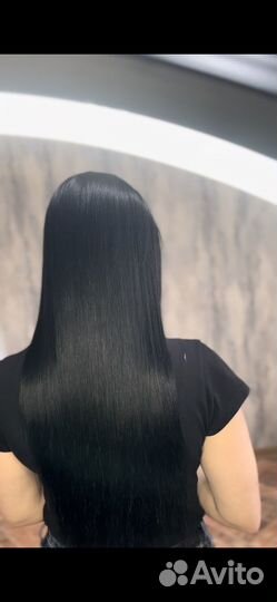 Реконструкция волос кератин