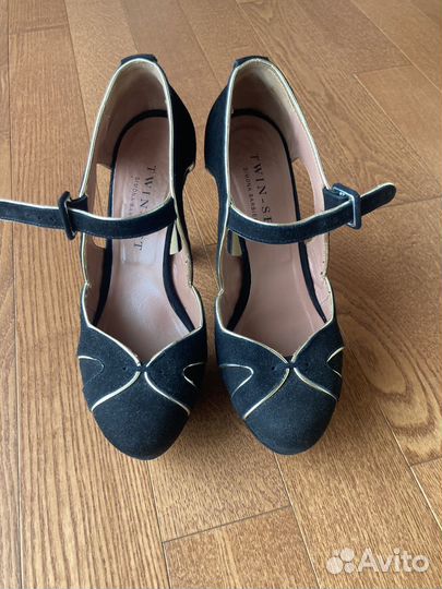 Туфли женские 37 размер натуральная замша