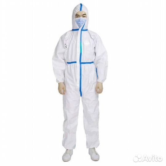 Защитный костюм для малярных работ
