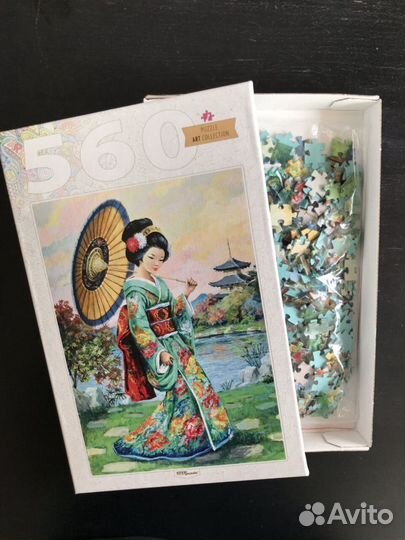 Мозаика пазлы пазл «puzzle» 560 “Японка”