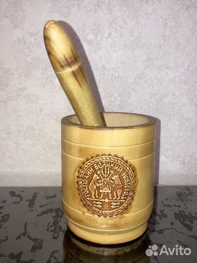 Ступка и пестик сувенирные