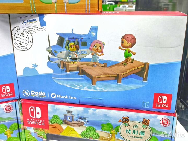 Nintendo Switch V2 Animal Crossing Edition Новая