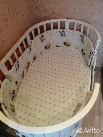 Бортики в детскую кроватку