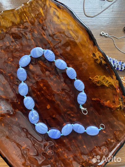 Колье из бисера