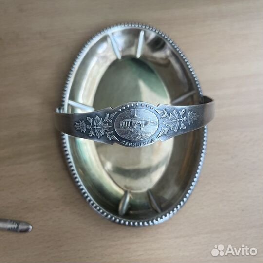 Конфетница мельхиор СССР