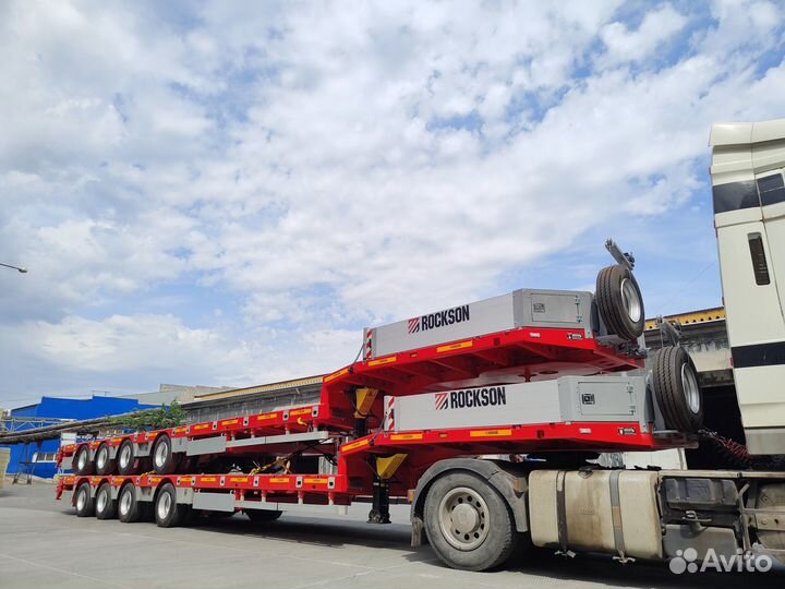 Полуприцеп трал (тяжеловоз) Rockson 989144-010, 2023