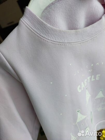 Теплая толстовка на девочку (80-86р.)