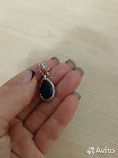Кулон подвеска серебро