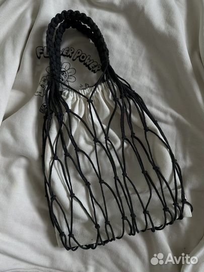 Сумка авоська макраме