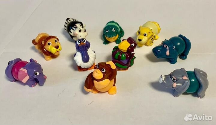 Лошарики - игрушки из киндер сюрприза 90х