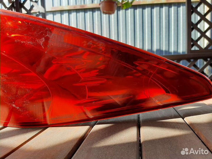 Фара задняя на hyundai solaris