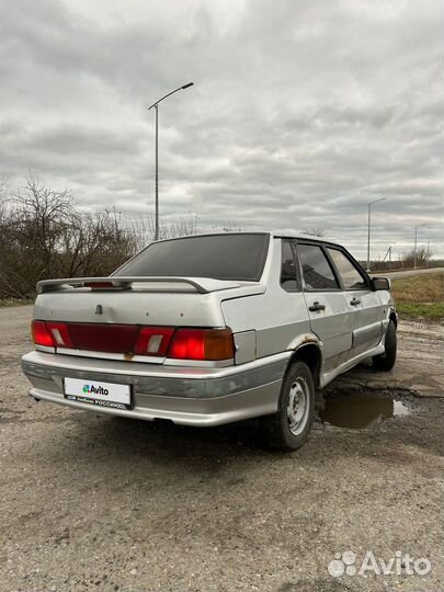 ВАЗ 2115 Samara 1.5 МТ, 2004, 200 000 км