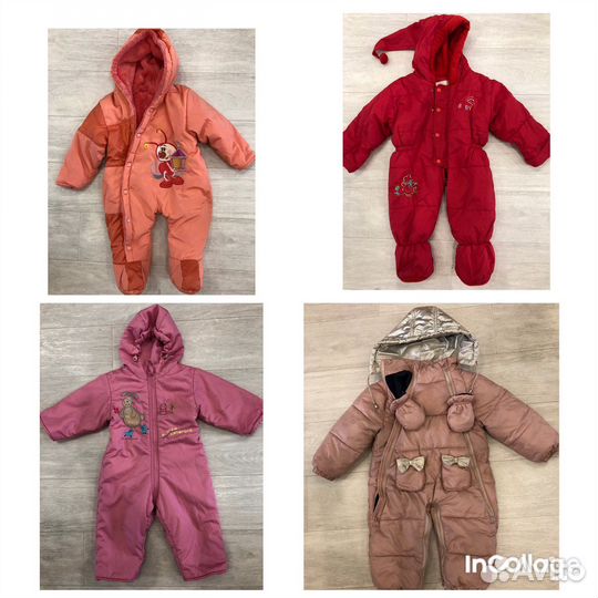 Детские вещи пакетом, 74-92 см