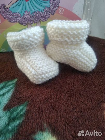 Пинетки для новорожденных