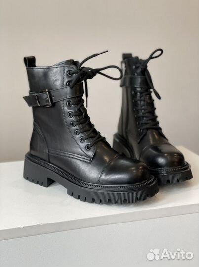 Ботинки натуральная кожа