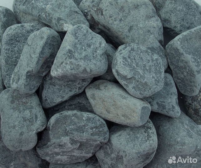 Камни для бани,сауны Ежевичный кварцит галтованный