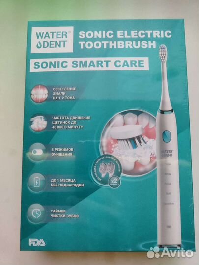 Электрическая зубная щетка Waterdent Sonic Smart