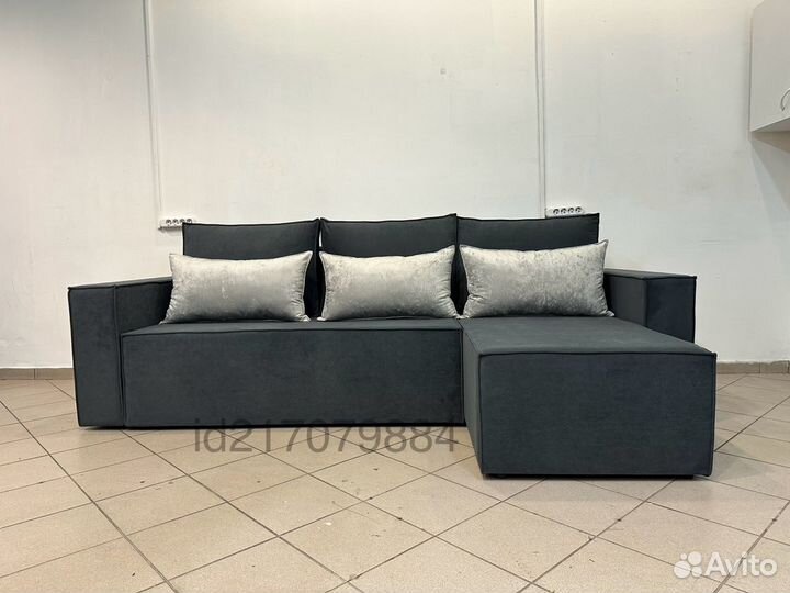 Новый угловой диван лофт
