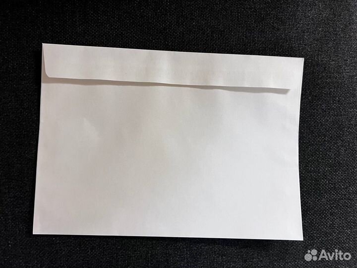 Белые почтовые бумажные конверты формата C5,1000шт