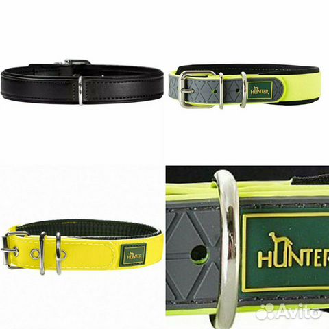 Новые Немецкие Ошейники биотан натуральная кожа