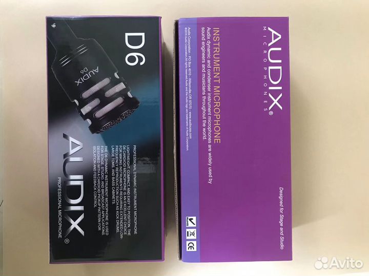 Audix D6 Kick Drum Microphone