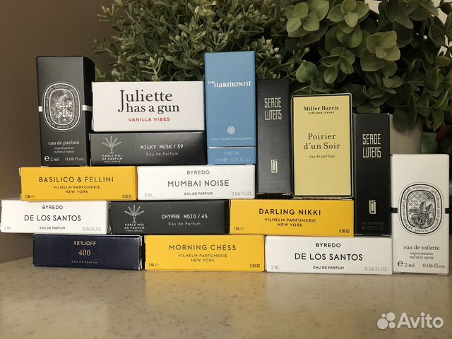 Byredo, Xerrjoff, Vilhelm Parfumerie, Montale и др