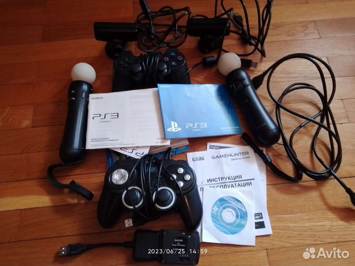 Игровая приставка ps3, 500 мб