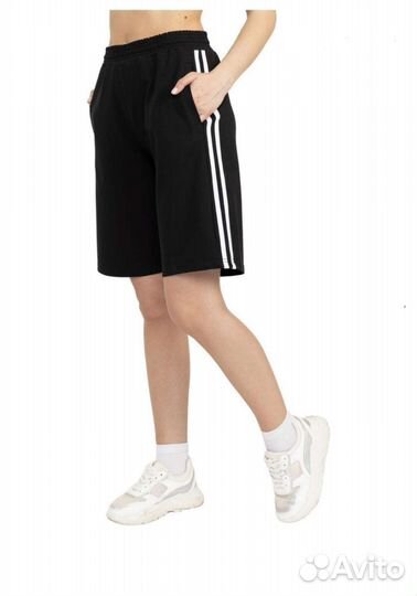 Шорты с ломпасами женские