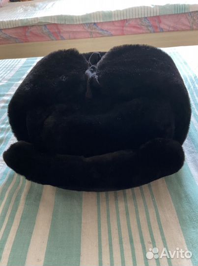 Мужская шапка цигейковая