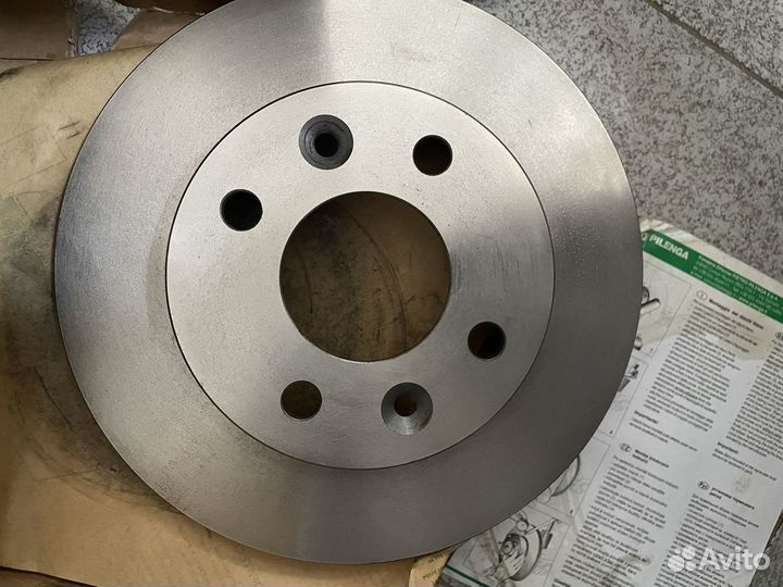 Диск тормозной renauLt logan 1 238*12 без abs