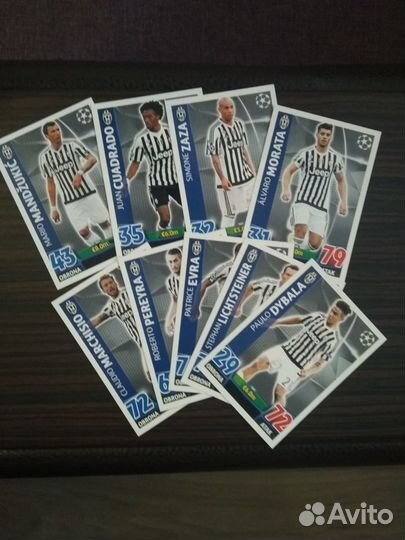 Карты topps лч уефа 2015. Match Attax Польские