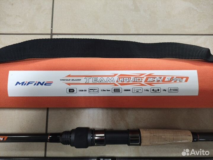 Спиннинг Тревл Mifine Team Liquid 2.35м 7-35гр