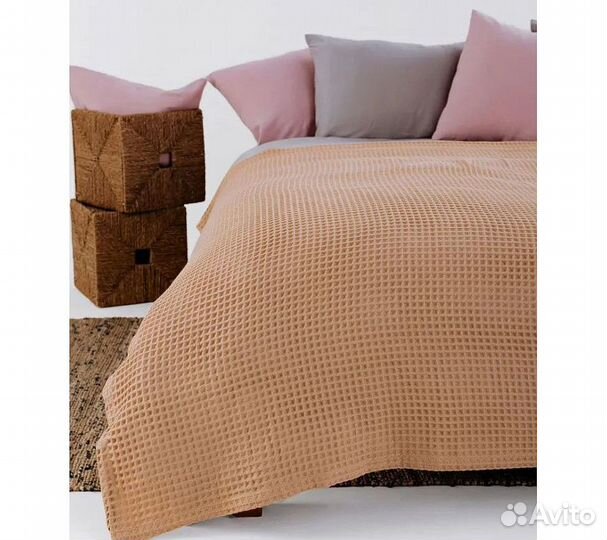 Плед GoodNIght Vareld 160х200, бежевый