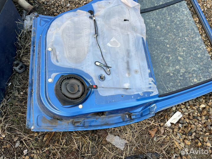 Дверь задняя левая opel astra g универсал