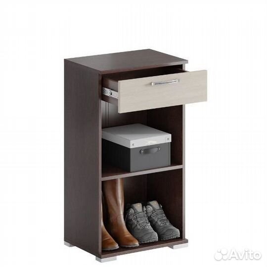 Модульная прихожая стекло с фотопечатью и стразами