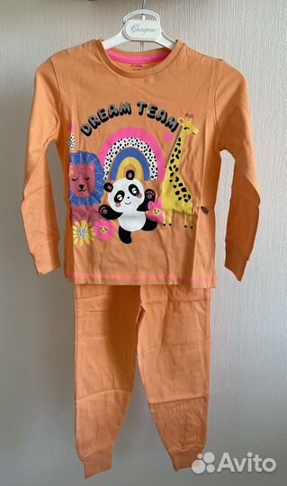Пижама для девочки хлопковая 104 размер