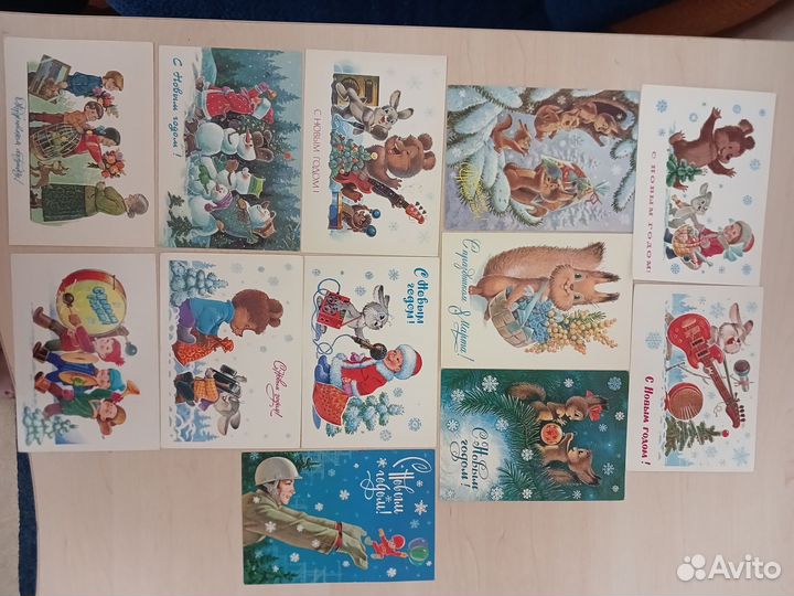 Зарубин открытки советские