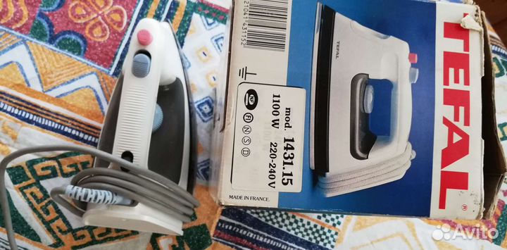 Утюг Tefal, Франция