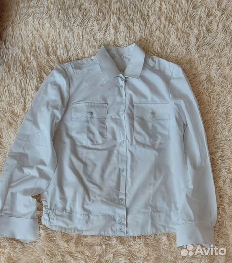 Рубашка белая форменная мвд