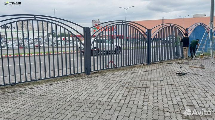 Забор из профлиста