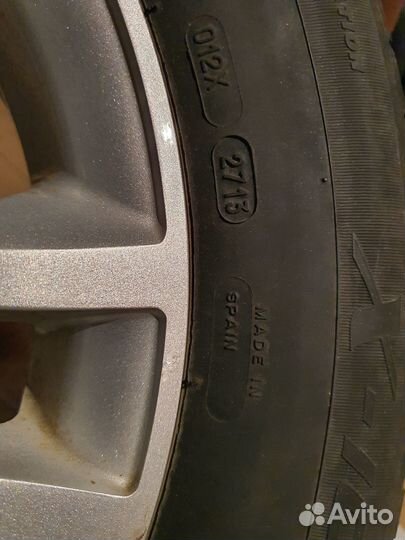 Зимние шины на дисках с датчиками на VW Тигуан