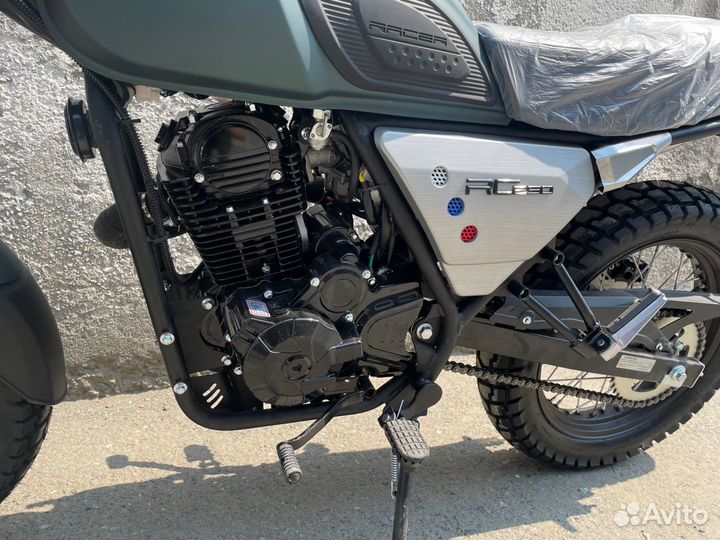 Мотоцикл Racer RC250CK-A Triumph (синий)