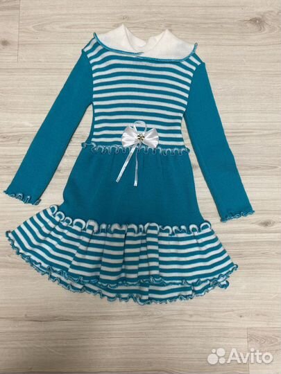 Платье для двойни 98-104