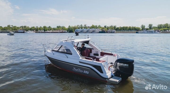 Алюминиевый катер bossforr 580 HT
