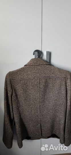 Пальто пиджак шерсть 44