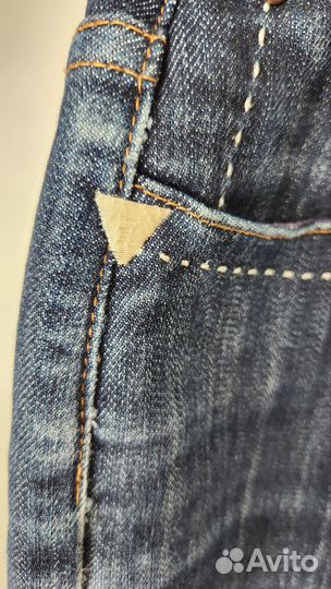 Джинсовая мини-юбка